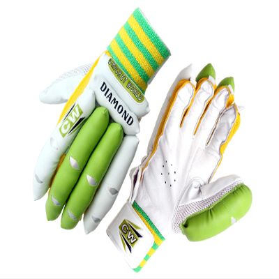 CW Diamond Sports Cricket Batting Gloves Right Handed & Left Handed (Men, Left)