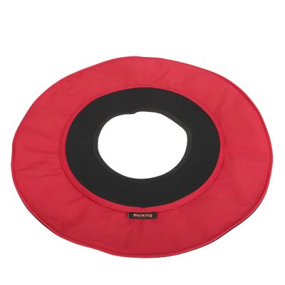 Climbing Helmet Sun Hat, Safety Helmets Sun Protection Accessories Suit for The Rescue Team, High-Altitude Worker, a Construction Worker (Red Black)