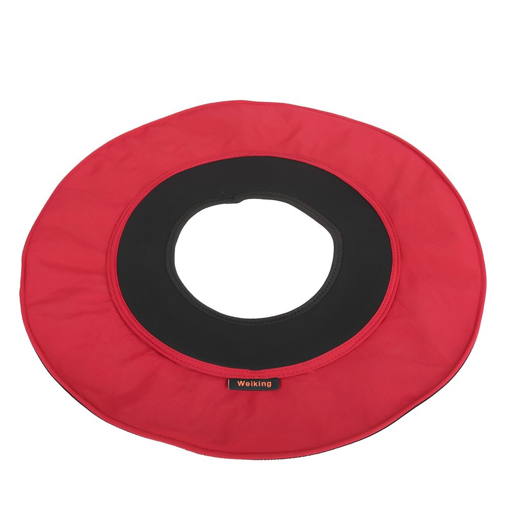 Climbing Helmet Sun Hat, Safety Helmets Sun Protection Accessories Suit for The Rescue Team, High-Altitude Worker, a Construction Worker (Red Black)