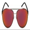 EDGEIWEAR Classic Polarized Avaitor Driving Sunglasses for Men Women Mirrored Lens Ultra Lightweight UV Protection view 2