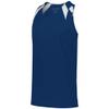 Augusta Sportswear Men's, Navy/White, Medium view 1