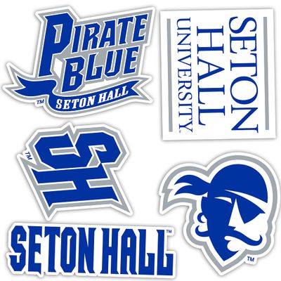 Desert Cactus Seton Hall University Sticker Seton Hall Pirates Vinyl Decal Laptop Water Bottle Car Scrapbook Sheet (Type 2)