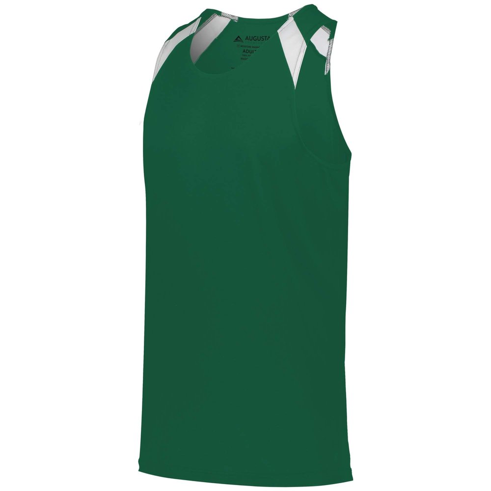 Augusta Sportswear, Dark Green/White, 3X-Large