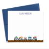Monster Truck Stationary for Boys Stationary Cards Set with Envelopes, Cars Stationary Set for Kids, Your Choice of Colors and Quantity view 1