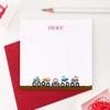 Monster Truck Stationary for Boys Stationary Cards Set with Envelopes, Cars Stationary Set for Kids, Your Choice of Colors and Quantity view 3