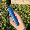 Falcon Tanto Style Folding Pocket Knife 3 Inch 440 Stainless Steel Blade, 8 Inch Overall Length, EDC Utility Knife for Camping, Outdoor Use, Collection & Gifting (Blue) view 2