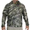 EHG Elite Teton 1/4 Zip 4 Pocket Camo Fleece Hunting Hoodie (MO Treestand, S) view 1