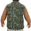 EHG Elite Wasatch Sherpa Fleece Camo Ultra Quiet Camo Hunting Vest (MO Bottomland, M) view 2