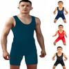 4 Time All American Wrestling Singlet: Black, Navy Blue, Red, Teal sizes 4XS-5XL (S 91-120 lbs., TEAL)