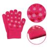 Evridwear Boys Girls Magic Stretch Gripper Gloves 3 Pair Pack Assortment, Kids One Size Winter Warm Gloves Children (4-6Years, 3 Pairs Snowflake Printing) view 3