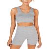 Material Girl Active Juniors' Biker Shorts Gray view 1