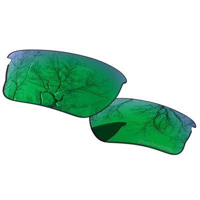 ToughAsNails Replacement Lenses for Oakley Quarter Jacket OO9200 Sunglasses - HyperVision Plus Green Chrome - Polarized Ultra