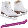Jackson Ultima Figure Ice Skates EXCEL JS1290 / Medium to Wide/Adult 7.5 Bundle with Guardog Skate Guards view 1