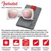 PolarSpex Girls Elastic Square Oversized Kids Polarized Sunglasses - BPA Free view 2