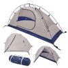 ALPS Mountaineering Lynx 1-Person Tent  Lightweight, Easy Setup, Waterproof, Freestanding Backpacking Tent with Durable Aluminum Poles and Ample Ventilation view 1