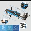 Exerpeutic Alternative Inversion Traction Table - Provides Lower Back Pain Relief Without Going Upside Down - Portable Spine Stretcher Bed for Home - 350 Lb. Capacity - Blue/Black view 3