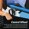 Exerpeutic Alternative Inversion Traction Table - Provides Lower Back Pain Relief Without Going Upside Down - Portable Spine Stretcher Bed for Home - 350 Lb. Capacity - Blue/Black view 4