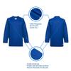 EALER H80 Series Blank Ice Hockey Practice Jersey for Men and Boy - Senior and Junior - Adult and Youth Royal view 3