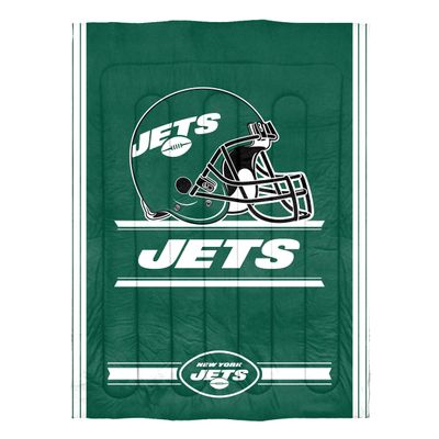 Northwest NFL New York Jets Comforter and Sham Set, Twin, Safety