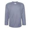 EALER H80 Series Blank Ice Hockey Practice Jersey for Men and Boy - Senior and Junior - Adult and Youth Grey view 1
