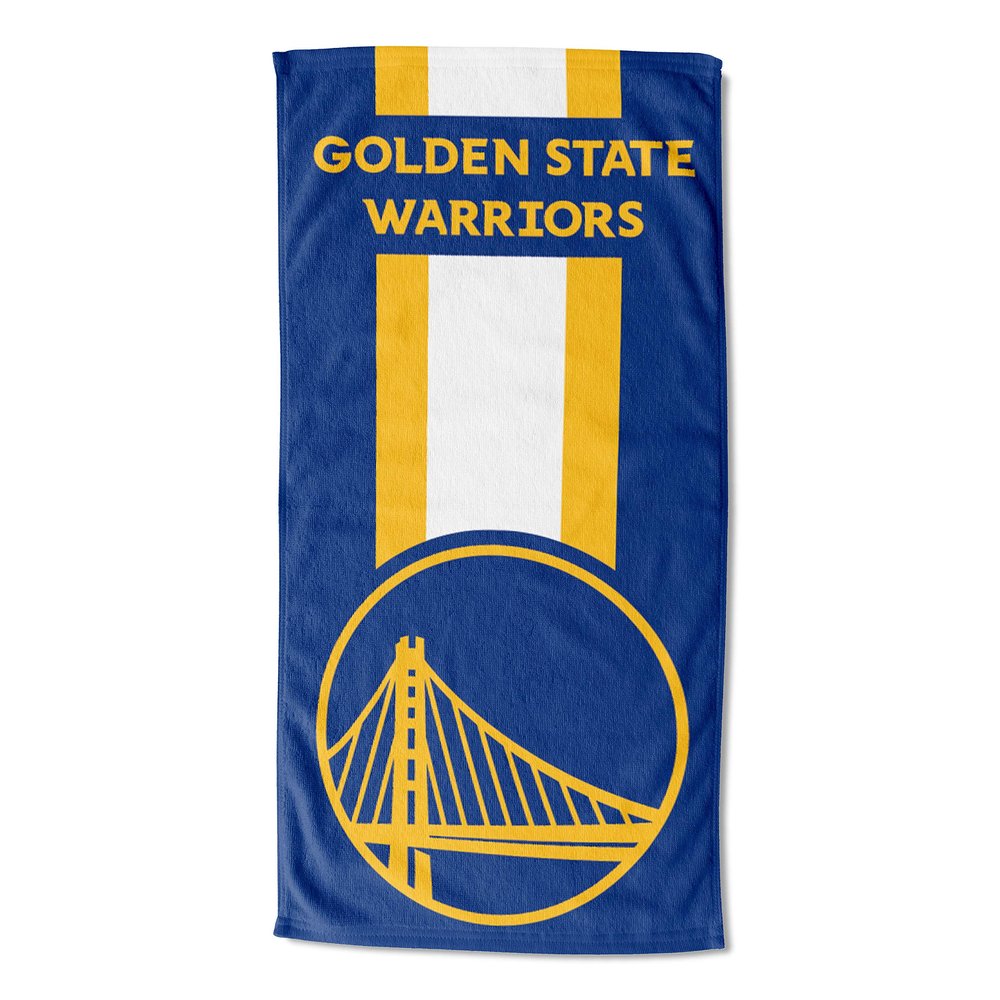 Northwest NBA Golden State Warriors Unisex-Adult Beach Towel, 30" x 60", Zone Read Legacy