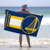 Northwest NBA Golden State Warriors Unisex-Adult Beach Towel, 30" x 60", Zone Read Legacy view 2