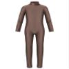 YOOJIA Kids Girls Long Sleeve Full Body Dance Laotard Unitard Gymnastics Ballet Dance Bodysuit Spandex Zentai Jumpsuit Brown 7-8 view 1