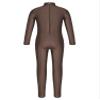 YOOJIA Kids Girls Long Sleeve Full Body Dance Laotard Unitard Gymnastics Ballet Dance Bodysuit Spandex Zentai Jumpsuit Brown 7-8 view 2