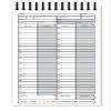 Perfect Strike Chess SCOREBOOK with Rules and Scoring Instructions. Heavy Duty. Practice and Competition. (3.5" x 8.5") TS-50:50 (50 Games per Book) (3 Book Value Pack) view 2