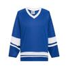EALER H400 Series Blank Ice Hockey Practice Jersey League Jersey for Men and Boys - Senior and Junior - Adult and Youth Royal/White view 1