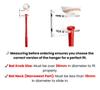 Better Display Cases Mini Baseball Bat and Ball Combo Vertical Display Wall Mount Clear Acrylic Bracket (A054-A) view 2