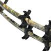 AMEYXGS Archery Compound Bow Dual-Purpose Steel Ball Hunting Bow 45lbs Triangle Bow Catapult for Outdoor Hunting Fishing for LH and RH (camo) view 3
