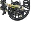 AMEYXGS Archery Compound Bow Dual-Purpose Steel Ball Hunting Bow 45lbs Triangle Bow Catapult for Outdoor Hunting Fishing for LH and RH (camo) view 4