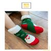 Winter Baby Slipper Sock Non-slip Floor Socks Soft Warm Fuzzy Fleece Thick Christmas Socks Gift for Toddler Newborn Children (2 Pairs) (B, XL) view 3