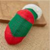 Winter Baby Slipper Sock Non-slip Floor Socks Soft Warm Fuzzy Fleece Thick Christmas Socks Gift for Toddler Newborn Children (2 Pairs) (B, XL) view 4