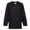 EALER H80 Series Blank Ice Hockey Practice Jersey for Men and Boy - Senior and Junior - Adult and Youth Black view 2