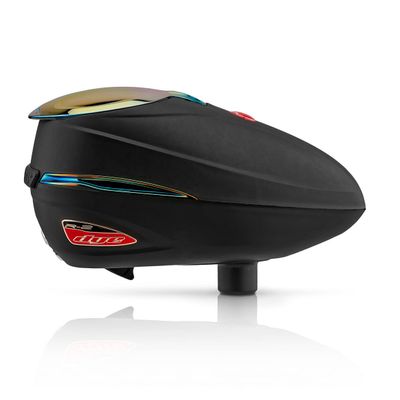 Dye R2 Electronic Paintball Loader (Black/Fire)