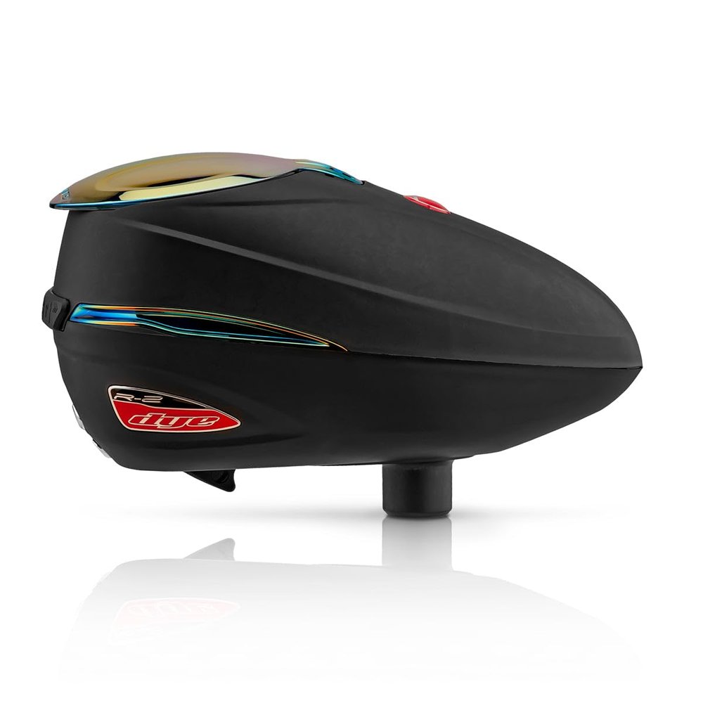 Dye R2 Electronic Paintball Loader (Black/Fire)