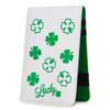 BIG TEETH Golf Scorecard Holder Yardage Book Cover Golf Scorecard Book, Lucky Clover Golf Accessories, Golf Yardage Book Cover with a Free Pencil Fits Your Back Pocket view 1