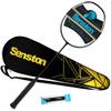Senston Carbon-Fiber Badminton Racket 5U Badminton Racquet, Single Professional Badminton Rackets (N80 Black) view 1