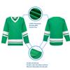EALER H400 Series Blank Ice Hockey Practice Jersey League Jersey for Men and Boys - Senior and Junior - Adult and Youth Kelly/White view 2