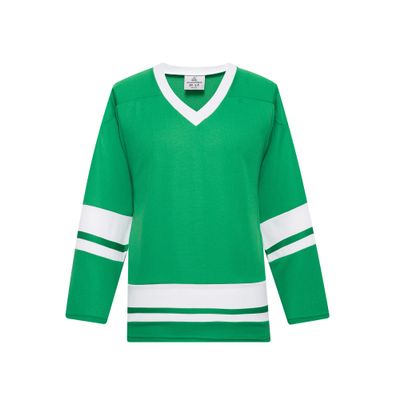 EALER H400 Series Blank Ice Hockey Practice Jersey League Jersey for Men and Boys - Senior and Junior - Adult and Youth Kelly/White