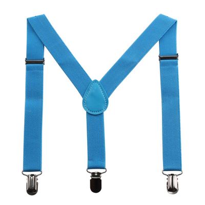 GUCHOL Baby Suspenders for Kids,Toddler - Adjustable Elastic Suspender for Boys,Girls,Suitable for 1 to 6 old (Sky Blue)
