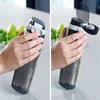 Leifheit Tritan Flip 550 ml Drinking Bottle, Tritan, Black, 17.5 x 17.5 x 24.5 cm view 3