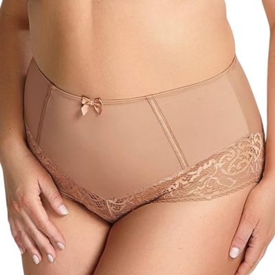 Sculptresse by Panache Women's Estel Highwaist Brief (9684),4XL,Honey