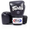 Fairtex BGV1BR Muay Thai Boxing Breathable Gloves for Men, Women, Kids | MMA Gloves, Kickboxing, Gym, Workout | Premium Quality, Light Weight & Shock Absorbent 12 oz Boxing Gloves-Blue view 1