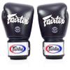 Fairtex BGV1BR Muay Thai Boxing Breathable Gloves for Men, Women, Kids | MMA Gloves, Kickboxing, Gym, Workout | Premium Quality, Light Weight & Shock Absorbent 12 oz Boxing Gloves-Blue view 3