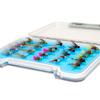 Superbe Flies 24 Essential Bead Head Nymph Trout Fly Fishing Assortment | Fly Box | Size: #12, 14, 16, 18 view 1