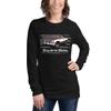 1987 Chevy K10 Silverado Square Body Vintage Pickup Truck Mens Long Sleeve Shirt view 3