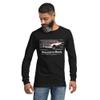 1987 Chevy K10 Silverado Square Body Vintage Pickup Truck Mens Long Sleeve Shirt view 4